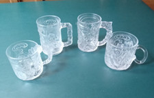 Usado, Caneca de vidro BATMAN FOREVER DC COMICS McDonalds em relevo - Conjunto completo de 4 comprar usado  Enviando para Brazil