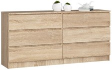 AKORD KOMODA K160 6SZ CLP DĄB SONOMA na sprzedaż  PL