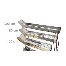 Barbecue Fornacella Cuoci spiedini arrosticini carne pesce 100cm inox comprar usado  Enviando para Brazil