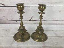 Brass elephant candlesticks for sale  WIRRAL
