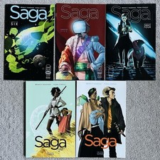Używany, Saga Image Comics Partia 1 Rozdział 5 i 6 Druk 2 Rozdział 24 1. Druk Vl 1 i 3 Handel na sprzedaż  Wysyłka do Poland