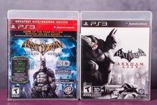 Batman Arkham Asylum GOTY + Batman Arkham City (PS3, Região 1) – Quase em perfeito estado comprar usado  Enviando para Brazil