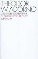 Adorno theodor gesammelte gebraucht kaufen  Baden-Baden
