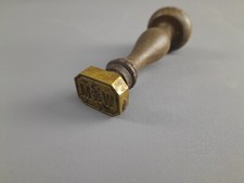 Stempel holzstempel messing gebraucht kaufen  Penig