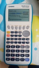 Casio graph calculatrice d'occasion  Lilles-Lomme