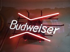 Budweiser neon lighted for sale  Loves Park