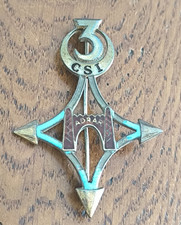 Insigne csi compagnie d'occasion  Saint-Pierre-d'Oléron