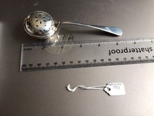 Silver tea strainer for sale  STOCKPORT