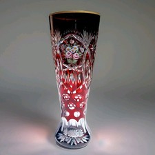 Weißbierglas weizenglas rot gebraucht kaufen  München
