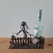 Novelty metal wine for sale  BAGILLT