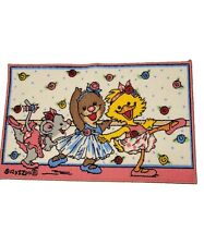 Usado, Tapete de área Suzy's Zoo 22" X 35" classe balé bailarina dançarinas rosa porta tapete dança comprar usado  Enviando para Brazil