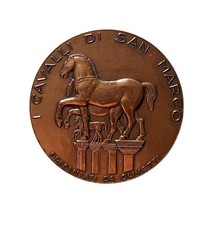 Medaglia cavalli san usato  Roma