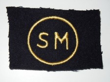 Insigne tissu officier d'occasion  Senozan