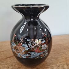 Black asian vase for sale  UXBRIDGE