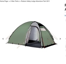 Robens valley lodge for sale  HAVANT