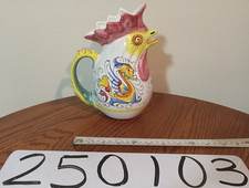 Chicken rooster pitcher for sale  Shelton