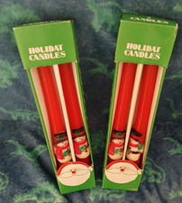 Vintage holiday candles for sale  NUNEATON