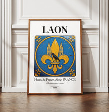 Affiche vintage laon d'occasion  France
