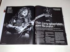 Thin Lizzy Brian Robertson Swinging Blue Jeans Krautrock clippings Sweden, usado comprar usado  Enviando para Brazil