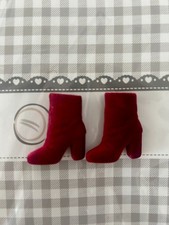 Vintage puppenstiefel rot gebraucht kaufen  Marktrodach