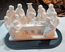 Estatueta e base LENOX Fine Bone China Ltd Ed The LAST SUPPER 1993 Life of Christ, usado comprar usado  Enviando para Brazil