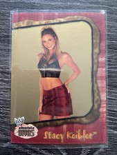 2002 Fleer WWE Absolute Divas Trading Card Stacy Keibler Gold Parallel #21 comprar usado  Enviando para Brazil
