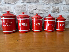 Antique red enamelled d'occasion  Expédié en Belgium