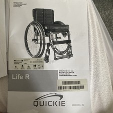 Quickie wheelchair argon for sale  LEEDS