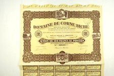 Societe domaine corne d'occasion  Paris XV