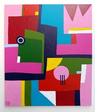 Tableau abstrait simply d'occasion Tableau abstrait simply d'occasion  Gisors