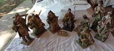 Presepe cartapesta pugliese usato  Roma