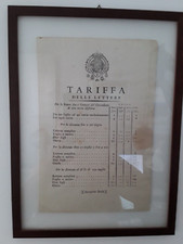 Tariffa delle lettere usato  Sannicandro di Bari