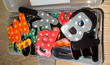 Magnet buchstaben box gebraucht kaufen  Wehr