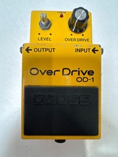 Usado, Pedal de guitarra vintage Boss OverDrive OD-1 - Funciona com problema - Leia comprar usado  Enviando para Brazil