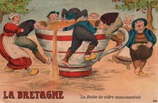 Cpa bretagne bolée d'occasion  Gennevilliers