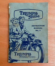 Vintage 1954 triumph for sale  SHREWSBURY