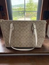 Coach signature beige for sale  CAERPHILLY