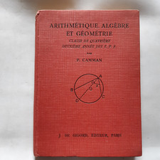 1941 arithmétique algèbre d'occasion  Épinal