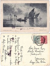 Illustratore artist signed usato  Isola Vicentina