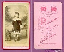Cdv fillette pied d'occasion  Chaumont