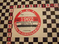 Disco fiscal italiano 1962 - Fiat 500 600 126 Lancia Giulietta Beta Alfa GTV Abarth comprar usado  Enviando para Brazil
