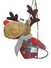 Corduroy plaid moose for sale  Hendersonville