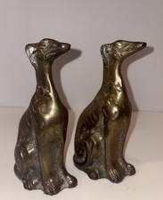 Vintage brass whippets for sale  Akron