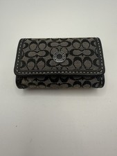 Logotipo Coach Signature clássico preto cinza estojo de lentes de contato de viagem com espelho comprar usado Logotipo Coach Signature clássico preto cinza estojo de lentes de contato de viagem com espelho comprar usado  Enviando para Brazil