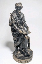 Spelter sculpture johannes for sale  Kalamazoo