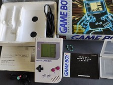 CONSOLA GAME BOY CLASSIC NINTENDO USA CON CAJA MANUAL CABLES LEER DESCRIPCIÓN comprar usado CONSOLA GAME BOY CLASSIC NINTENDO USA CON CAJA MANUAL CABLES LEER DESCRIPCIÓN comprar usado  Enviando para Brazil