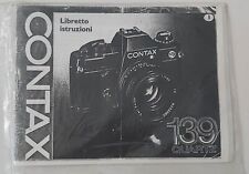 Contax 139 manuale usato  Monza