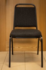 Black stackable banquet for sale  CHIPPENHAM