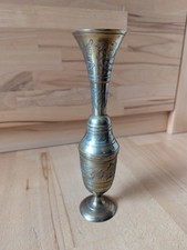 Vintage vase messing gebraucht kaufen  Berlin