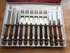 Vintage steak set for sale  CHEPSTOW